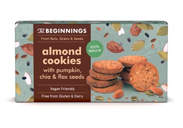 Cepumi THE BEGINNINGS mandeļu 80g