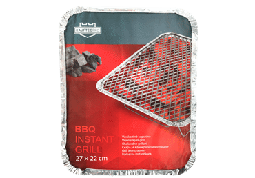 Vienreizējs grils CORUBA 500g