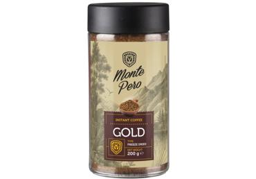 Šķīstošā kafija MONTE PERO Gold 200g