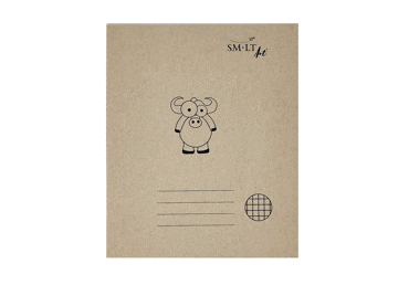 Rūtiņu burtnīca SMILTAINIS 32 lapas - 2