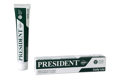 Zobu pasta PRESIDENT CLASSIC 75ml