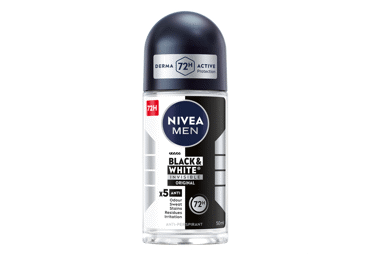 Dezodorants NIVEA Men Black&White Power rullītis 50ml
