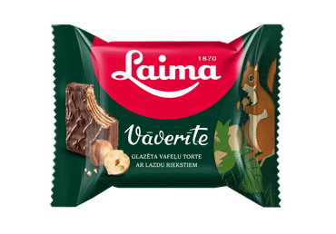 Vafeļu torte Vāverīte LAIMA 40g