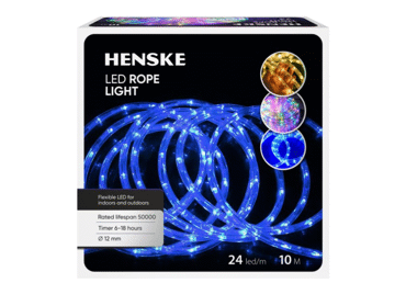 Elastīgs izgaismots LED kabelis HENSKE 10m - 1