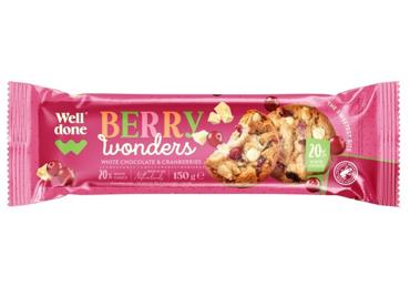 Cepumi ar balto šokolādi un dzērvenēm 150g