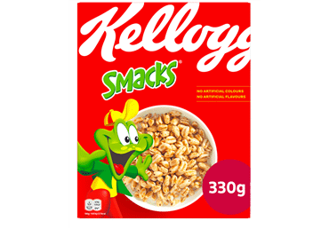 Sausās brokastis KELLOGG'S SMACKS 330g