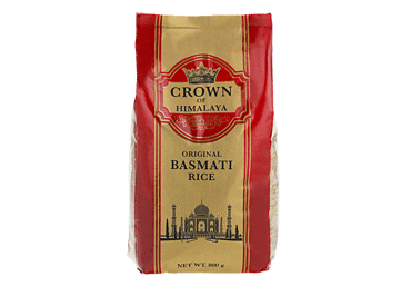 Basmati rīsi CROWN OF HIMALAYA 800g