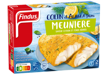 Saldēta mintaja fileja rīvmaizē FINDUS 250g