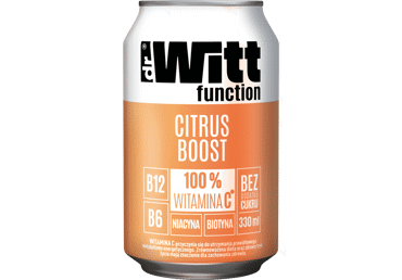 Gāzēts dzēriens DR WITT Citrusaugļu 0,33L D