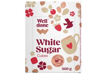 Cukura kubiciņi  WELL DONE 500g