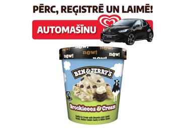 Saldējums Brookies and Cream BEN&JERRY'S 388g - 1