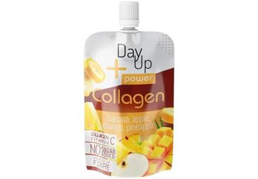 Auzu pārslu biezenis DAY UP Collagen banānu-mango 100g