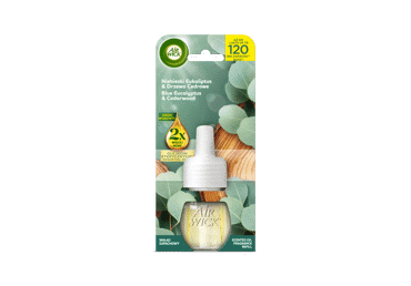 Gaisa atsvaidzinātāja rezerve AIRWICK Eucalyptus&Cedarwood 9ml