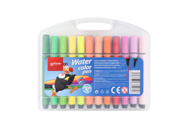 Akvareļu flomāsteri GRAFIA PLUS 24gab. | BARBORA