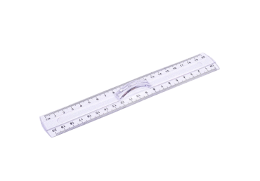Lineāls ar turētāju GRAFIA PLUS 20cm - 2