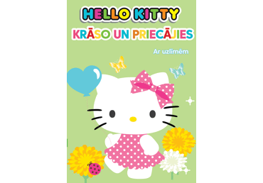 Grāmata Hello Kitty. Krāso un priecājies
