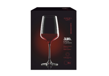 Vīna glāzes AURORA Moments 520ml 4gab.