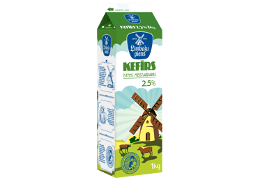 Kefīrs LIMBAŽU PIENS 2,5% 1kg