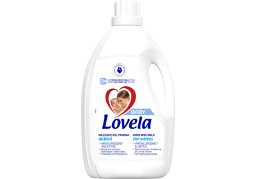 Šķidrais mazgāšanas līdzeklis LOVELA Baby white 2,9L