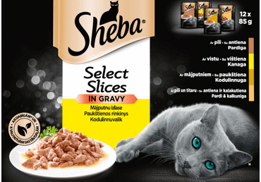 Konservēta kaķu barība SHEBA mājputnu 12x85g - 1