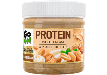Proteīna grauzdētu zemesriekstu krēms GO ON 180g