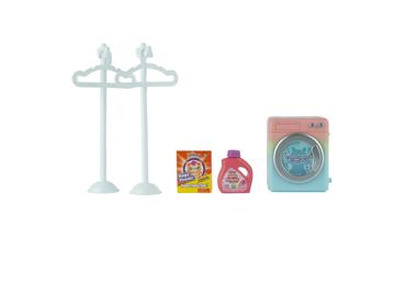 Rotaļu mini veļas mašīna ar piederumiem - 2