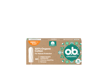 Hig.tamponi O.B. Organic Super 16gab.