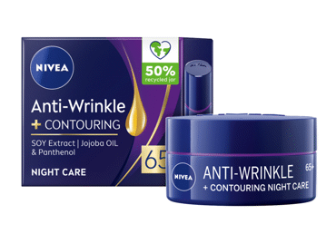 Nakts krēms NIVEA 65+ pretgrumbu 50ml