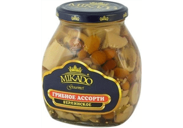 Gaišo sēņu maisījums MIKADO 530g - 2