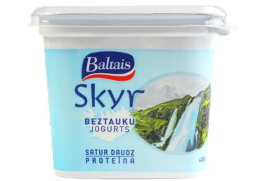 Jogurts BALTAIS Skyr Islandes bez piedevām 400g - 1