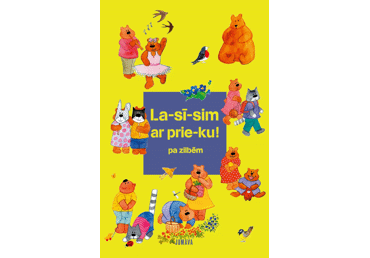 Grāmata Lasīsim ar prieku pa zilbēm