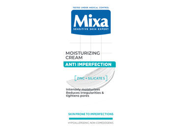 MIXA moisturising face cream for problematic skin 50ml - 1