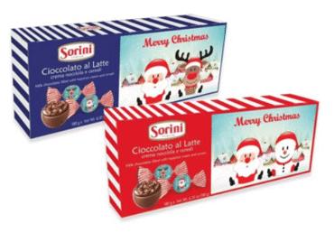 Šokolādes konfekšu kaste SORINI Tiffany 180g