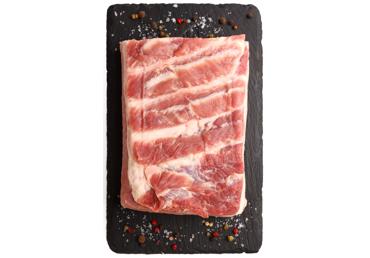 Cūkgaļas krūtiņa bez kaula ar ādu WELL DONE fas. - 2