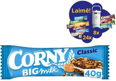 Batoniņš CORNY Big Classic piena 40g - 1