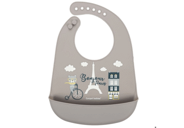 Silikona lacīte CANPOL Bonjour Paris