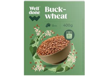 Griķi WELL DONE 4x100g