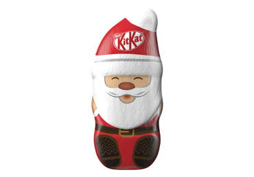 NESTLÉ® KITKAT® šokolādes Ziemassvētku vecītis, 85g