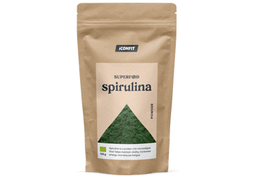 BIO spirulīnas pulveris ICONFIT 125g
