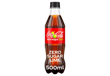 Gāzēts dzēriens COCA-COLA Zero Laima 500ml D