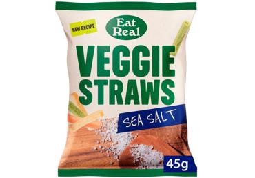 Dārzeņu uzkodas ar jūras sāli EAT REAL 45g