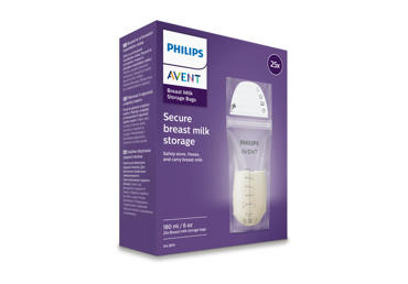 Piena maisiņi PHILIPS AVENT 180ml 25gab. - 1