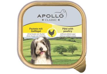 Konservi suņiem mājputnu APOLLO 300g