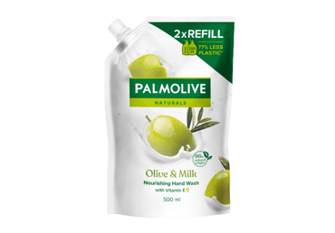 Šķidās ziepes PALMOLIVE OLIVE MILK rezerve 500ml - 1