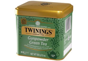 Zaļā tēja TWININGS Gunpowder 100g