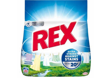 Veļas pulveris REX Amazonia 20m.r.1,1kg