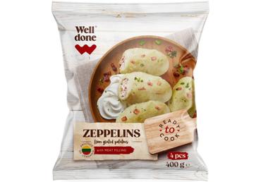 Saldēti cepelīni ar gaļu WELL DONE 400g
