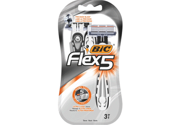 Vienreizējie skuvekļi BIC Flex 5 vīriešiem 3gab.