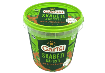 Skābēti kāposti ar burkāniem GARĪŠI 650g