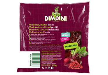 Bietes marinētas rīvētas DIMDIŅI 350g